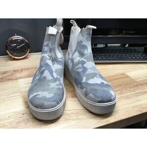 Religious Bubba Run Chelsea Boot Women's 8 Camouflage Suede Waterproof Ankle